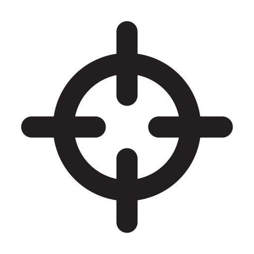 Business, management, media, presentation, target icon