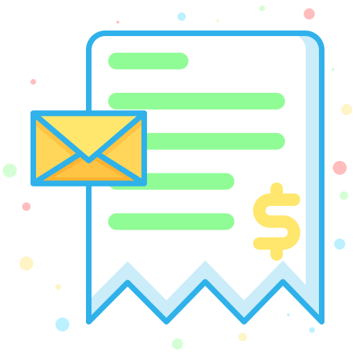 Business, company, economic, finance, interprise, receipt icon