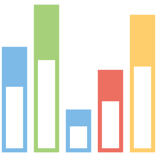 Bar, bar chart, business, chart, graph icon