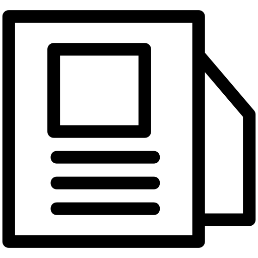 Newspaper, news, daily, business, media, article icon