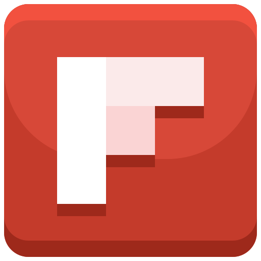 Business, flipboard, social media icon