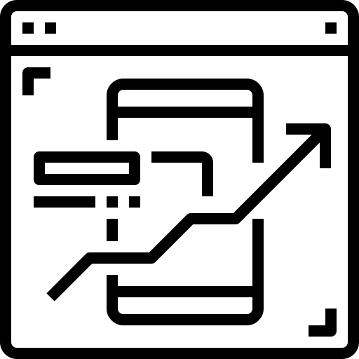 Business, management, marketing, monitoring, seo icon