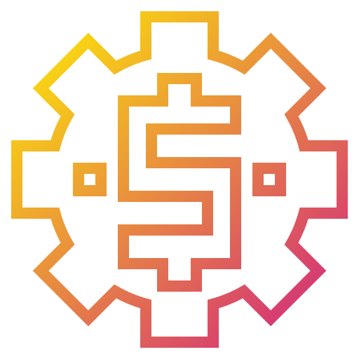 Business, finance, financial, gear icon