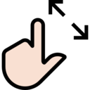 gesture,multimedia option,hand,maximize,hands and gestures