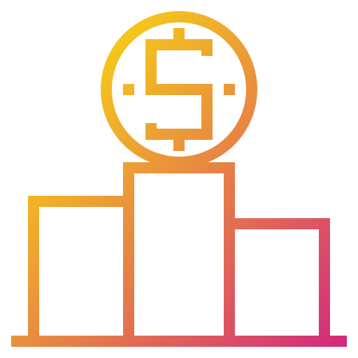 Business, finance, performance, reward icon