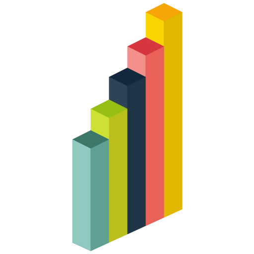 Analytics, business, infographic, trends icon