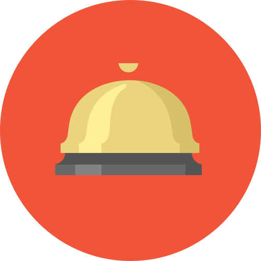 Service, business, bell, customer service, important, ring, retail icon