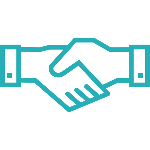 Partnership, analysis, business, hand shake, office, seo, work icon
