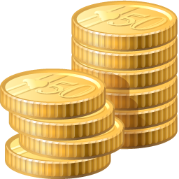 Business, cash, change, coins, funding, money, payment icon