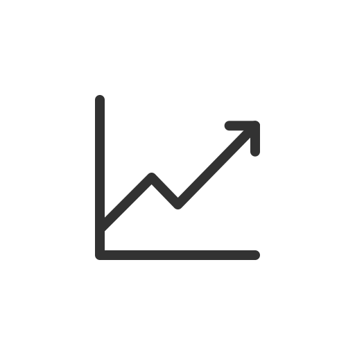 Business, chart, graph, statistic icon