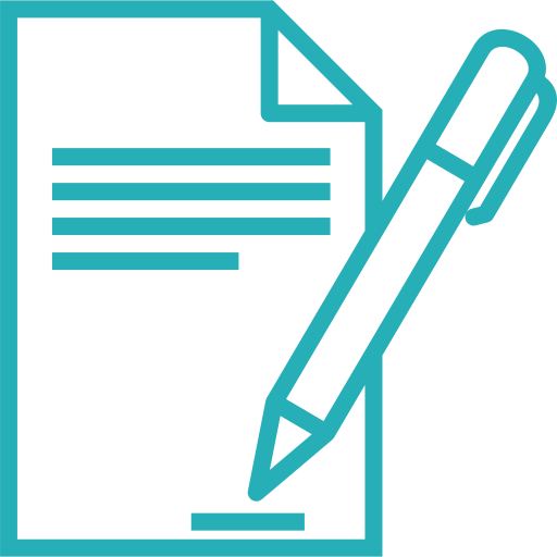 Signature, analysis, business, finance, office, seo, work icon