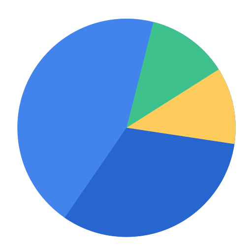 Business, chart, market share, piechart, report, analytics, statistics icon