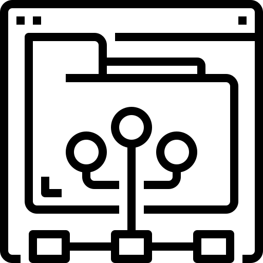 And, business, management, marketing, network, sharing, solution icon