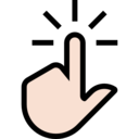 finger,multimedia option,hands,gestures,hands and gestures,tap,click here,convenient
