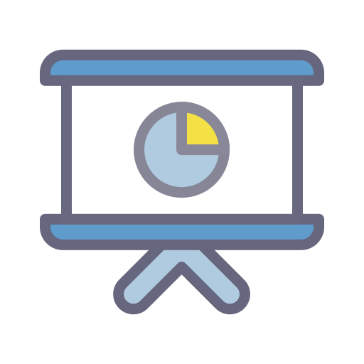 Analytics, business, finances, graphics, marketing, presentation, statistics icon