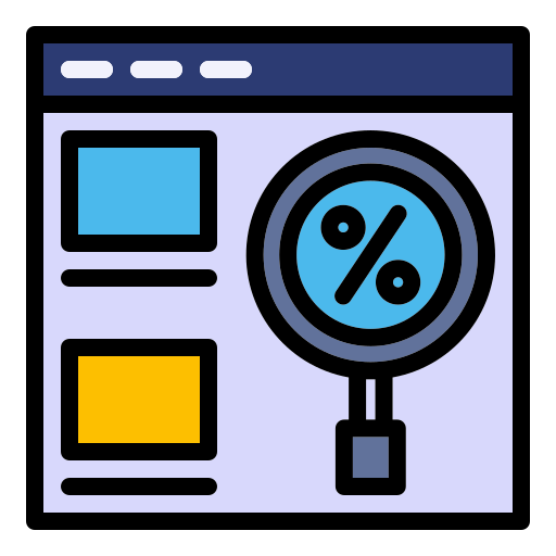 Discount, shopping, business, marketing icon