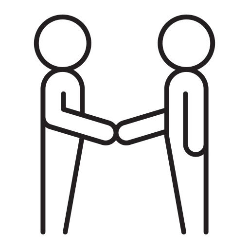 Business, consultation, handshake, agreement, partner icon