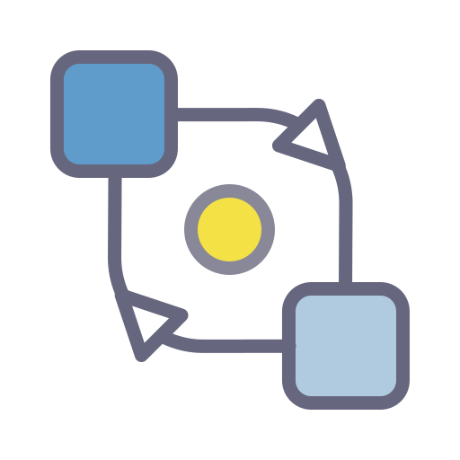 Business, finances, graphichs, graphs, process, seo, strategy icon