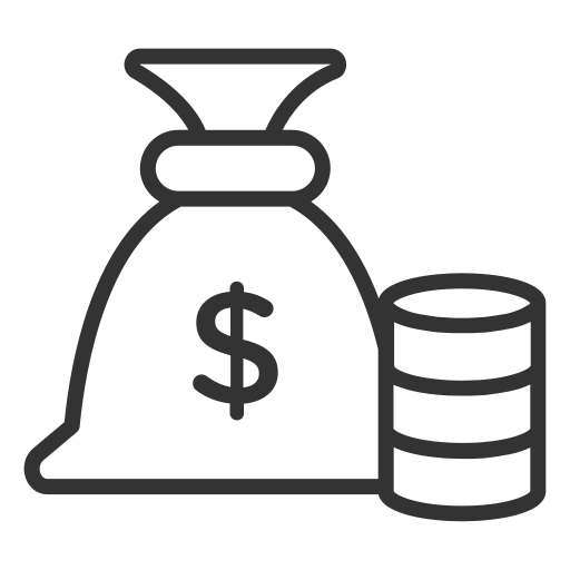 Dollar, finance, money icon