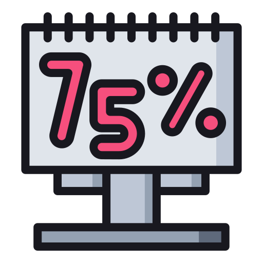 Sale, marketing, discount, business icon
