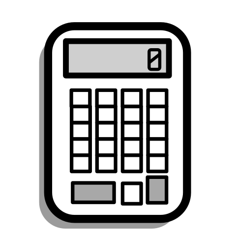 Calculator, business, calculate, calculation, math, school, study icon