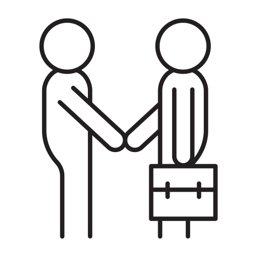 Teamwork, business, partner, agreement, deal icon