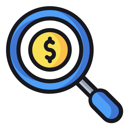Statistics, marketing, business, research, analysis icon