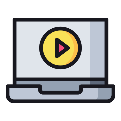 Video, finance, advertising, business, marketing, ads icon