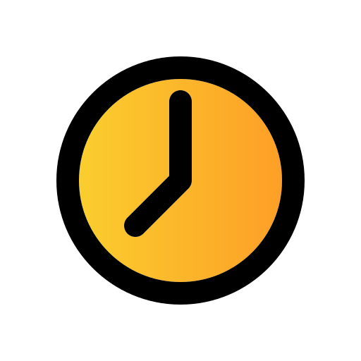 Business, clock, filled, hour, line, management, time icon