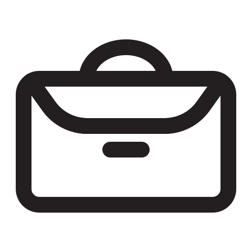 Briefcase, case, bag, business icon