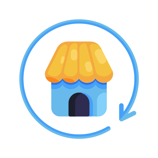 Business, cash, circel, finance, money, office, store icon