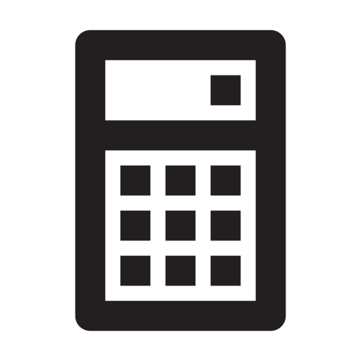 Business, calculator, management, media, presentation icon