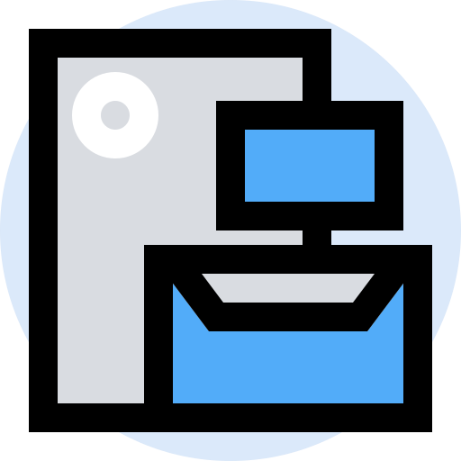 Business, finance, letterhead, management, marketing, office icon