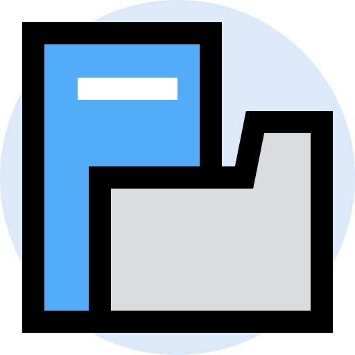 Business, finance, folder, management, marketing, office icon