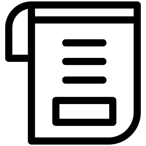 Newspaper, news, daily, business, media, article icon