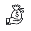 Finance and Banking Cconcept Signs icon 64x64