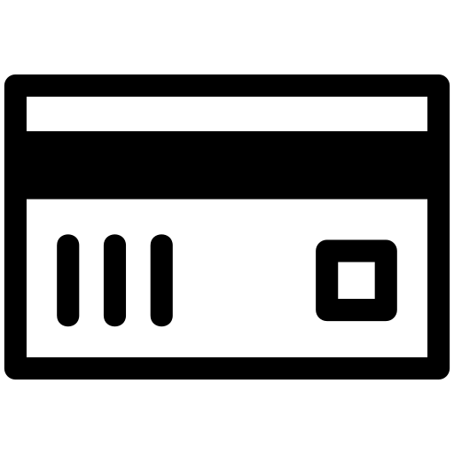 Credit, card, business, payment, finance, banking icon