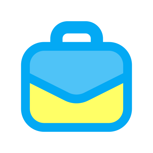 Bag, briefcase, business, finance, marketing, office icon