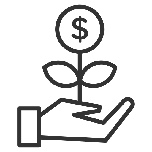 Dollar, finance, money icon