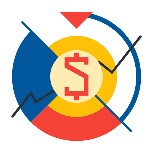 Exchange, currency, dollar, finance, money icon