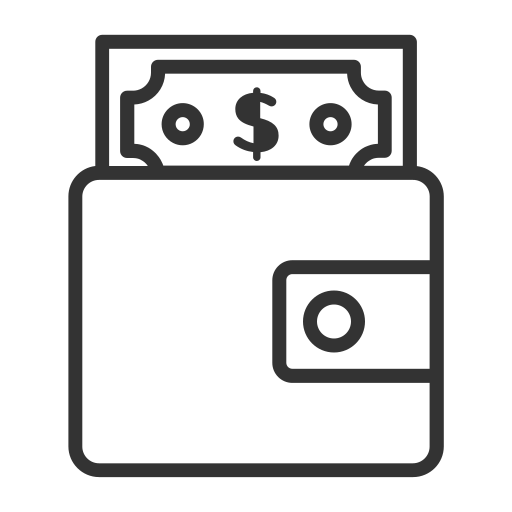 Dollar, finance, money icon