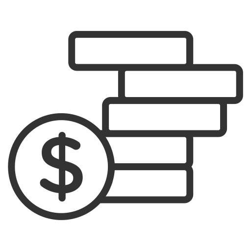 Dollar, finance, money icon
