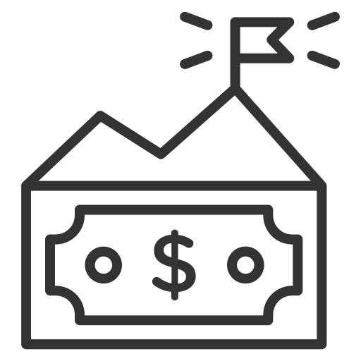 Dollar, finance, money icon