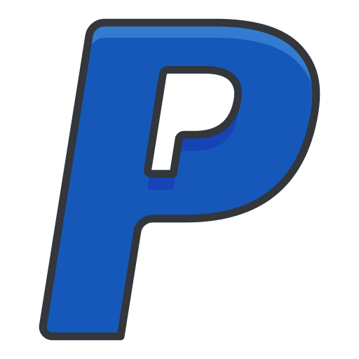 Network, payment, paypal, logo, finance, paying icon