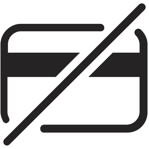 Card, credit, nocards, finance, payment icon
