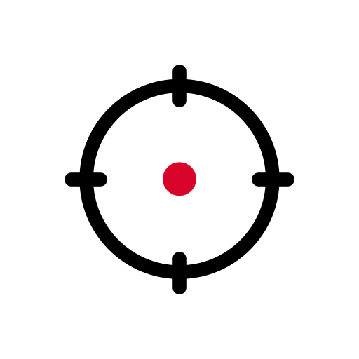 Target, goal, aim, focus, business, finance, money icon