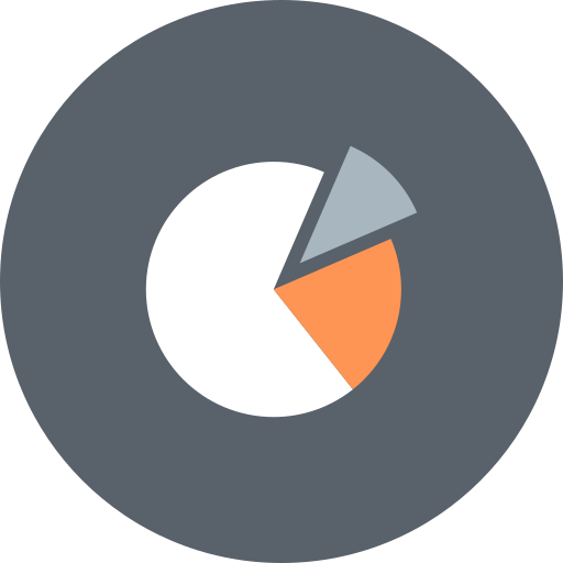 Analytics, chart, finance, graph, marketing pie, pie, statistics icon