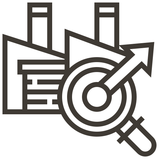 Accounting, finance, financial, growth, industry, marketing, research icon