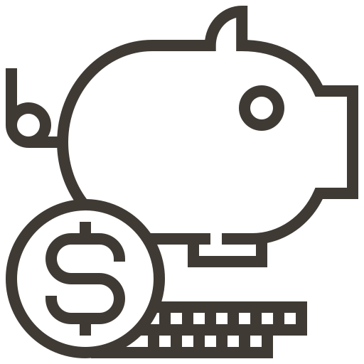 Accounting, finance, cash, currency, financial, money, saving icon