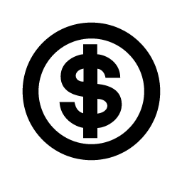 Usd, dollar, money, cash, finance, investment, funding icon